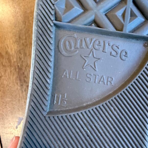 Converse Chuck Taylor All Star Suede Low Top Gray Trail Laces Mens 11.5 Retro - Picture 13 of 14